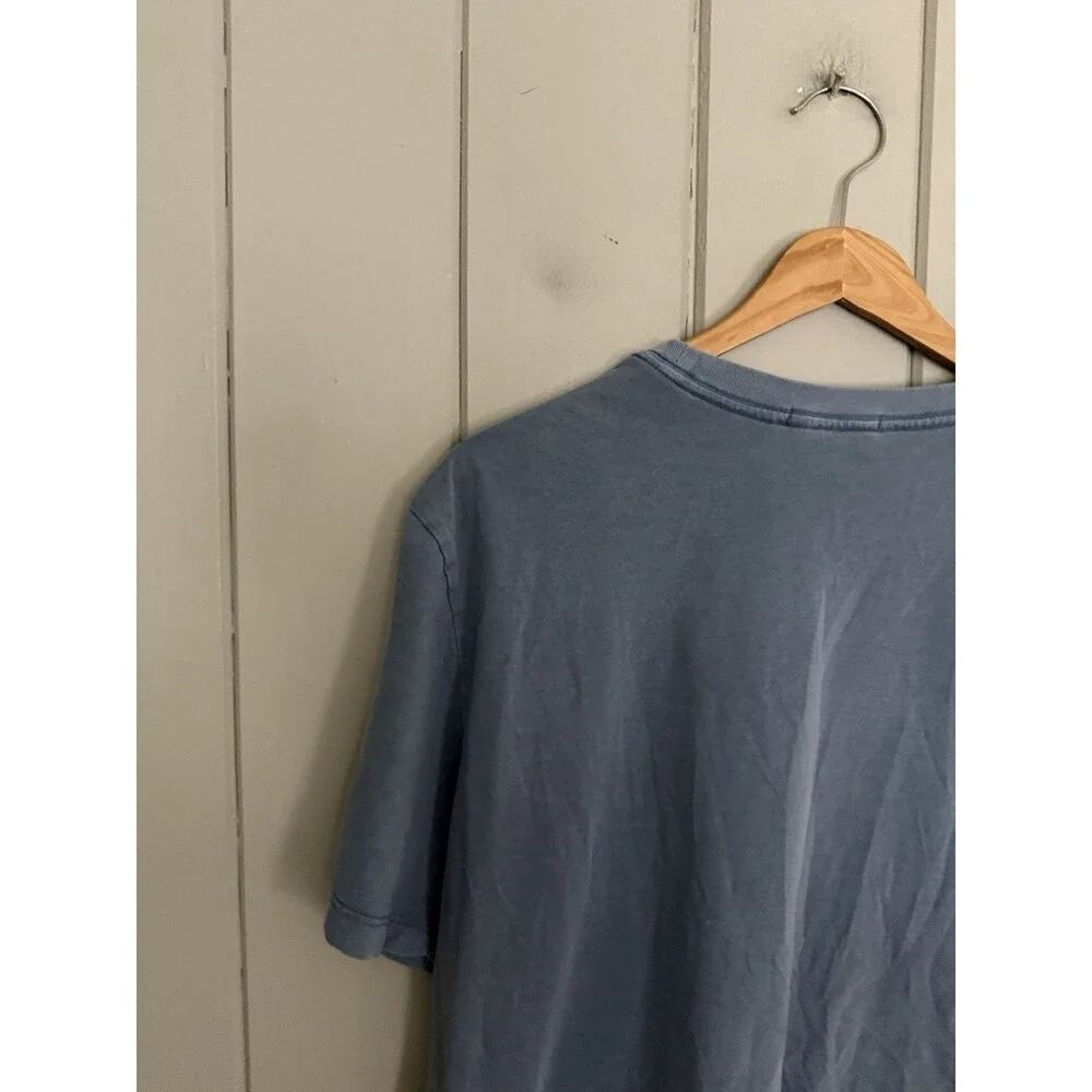 Marine Layer Men’s Signature Crew Graphic Tee XL Blue Short Sleeves - Picture 7 of 7
